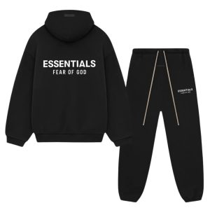 Fear of God Essentials FW24 Black White Full set