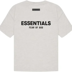 Fear of God Essentials Light Oatmeal Summer Shirt