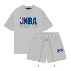 Fear of God Essentials NBA Light Grey Summer set