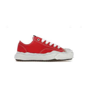 Maison Mihara Yasuhiro Hank OG Sole Canvas Low Red