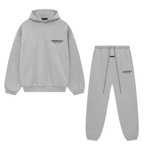 Fear of God Essentials FW24 Light Heather Full set